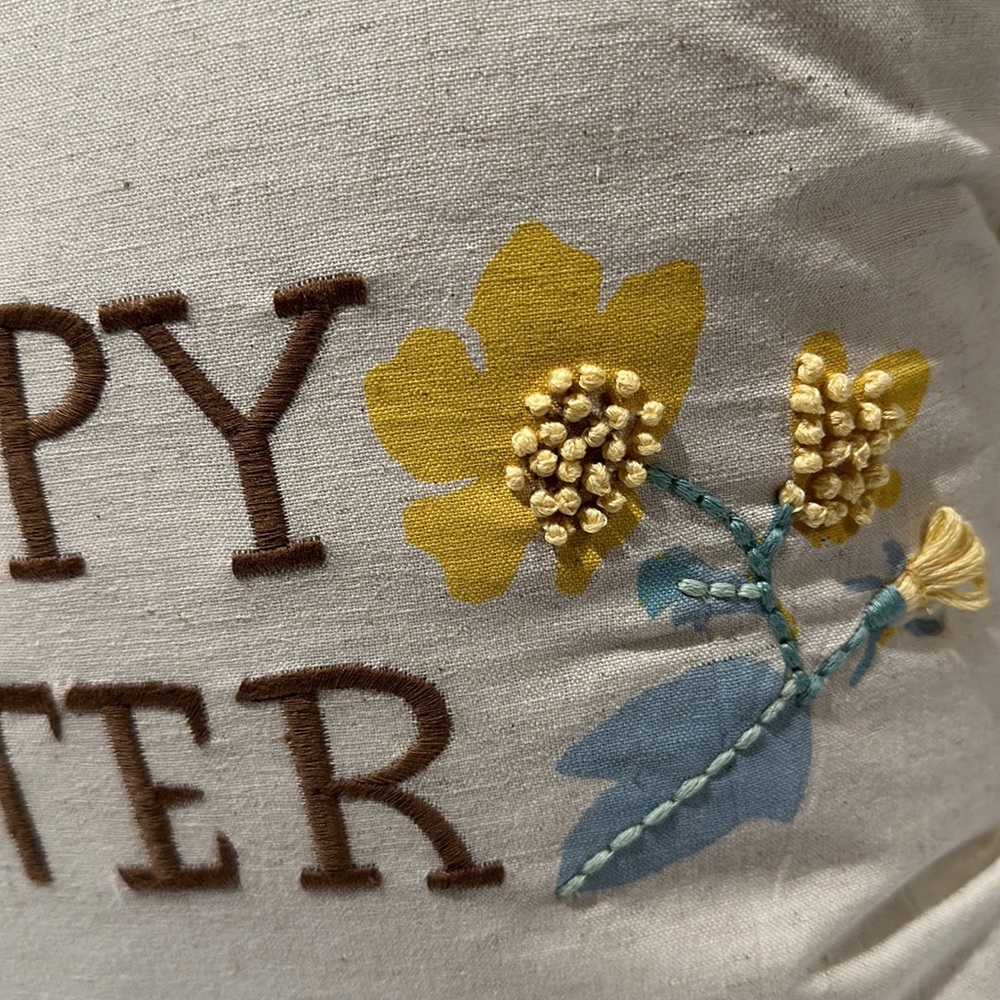 COPY - 🌸NEW 🐣 Easter  THRESHOLD Decorative Pillow 18in x 18in. - Picture 3 of 15